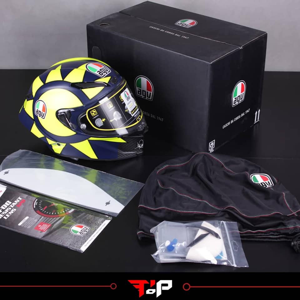 AGV PISTA GPR ROSSI SOLELUNA 2018