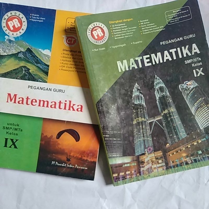 Buku PR PG Matematika kelas 9