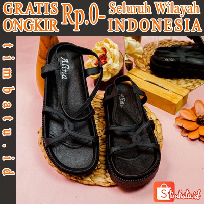 sandal tali jelly wanita LETICIA sendal tali leticia