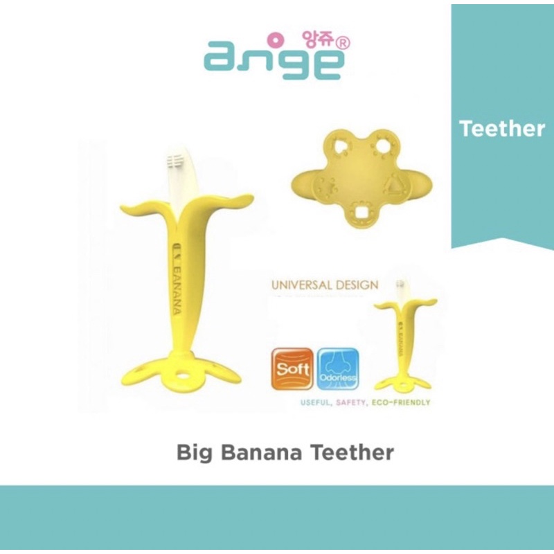 ANGE Big Banana Teether - Gigitan Bayi