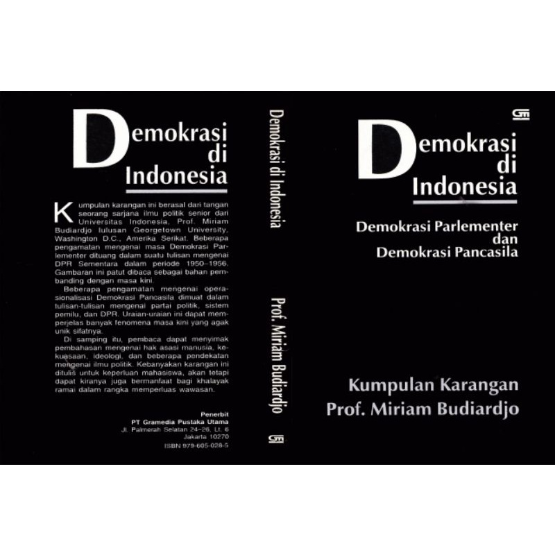 Demokrasi di indonesia - Miriam Budiardjo