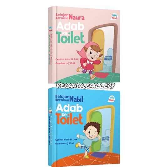 

Adab Ke Toilet Belajar Bersama Nabil Naura Boardbook Anak Islam Muslim Mizan Pelangimizan Darmizan Noura