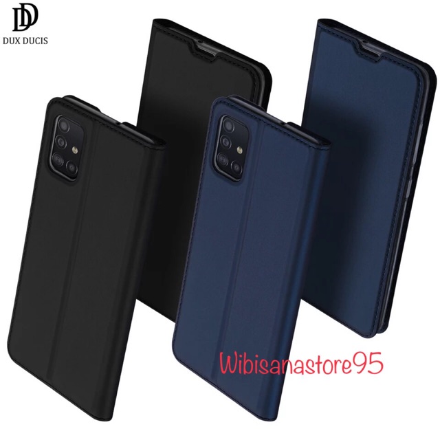 WS95 Original Flip Case Dux Ducis Sarung Hp Samsung Galaxy A51 2020 Casing Cover Quality - A 51