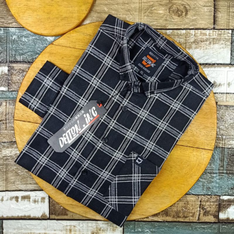 KEMEJA FLANEL PRIA DISTRO/Kemeja Flanel Motif Kotak Pria Distro