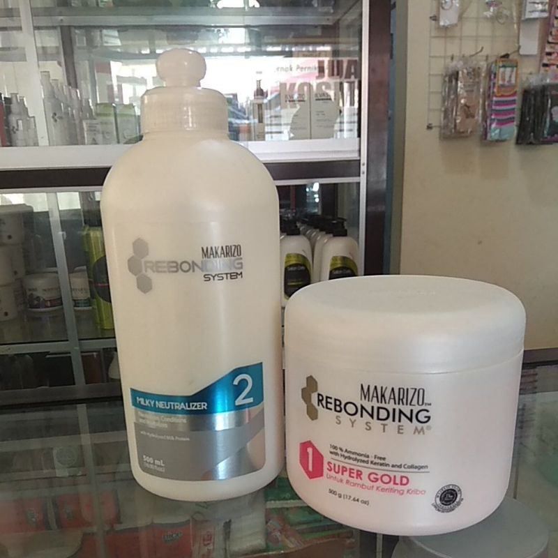 satu paket obat semuting / pelurusan rambut / makarizo 500gram