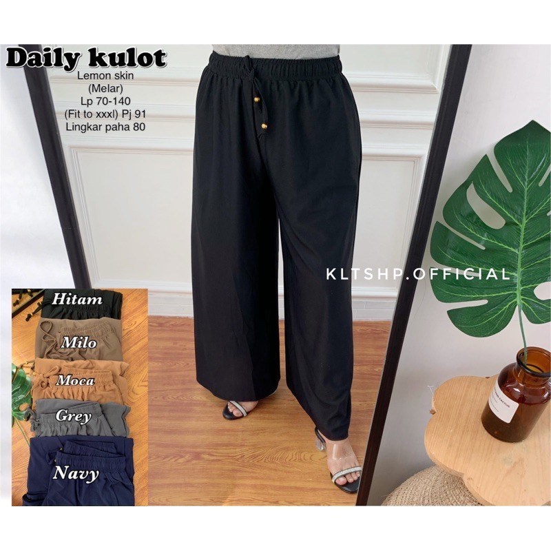 DAILY KULOT/ UMBRELLA KULOT / CELANA PANJANG WANITA / BIGSIZE PANT