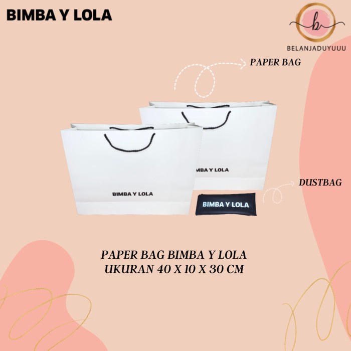 

✨ BISA COD ✨ Paper Bag Bimba Y Lola Termurah - PaperBag+Dusbg