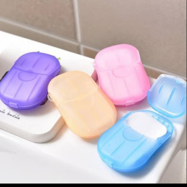 

Sabun Kertas Travelling / Paper soap
