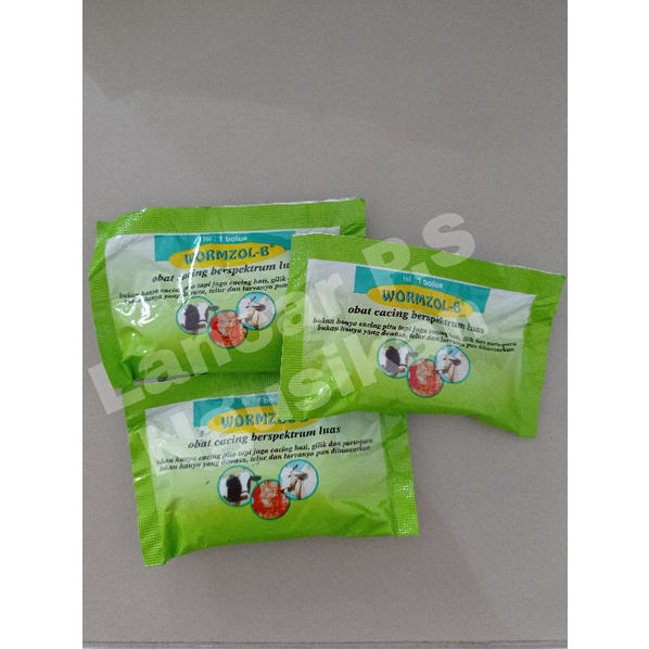 WORMZOL-B ECER | Obat Cacing Ternak Sapi Kerbau | Obat Pembasmi Cacing Ternak