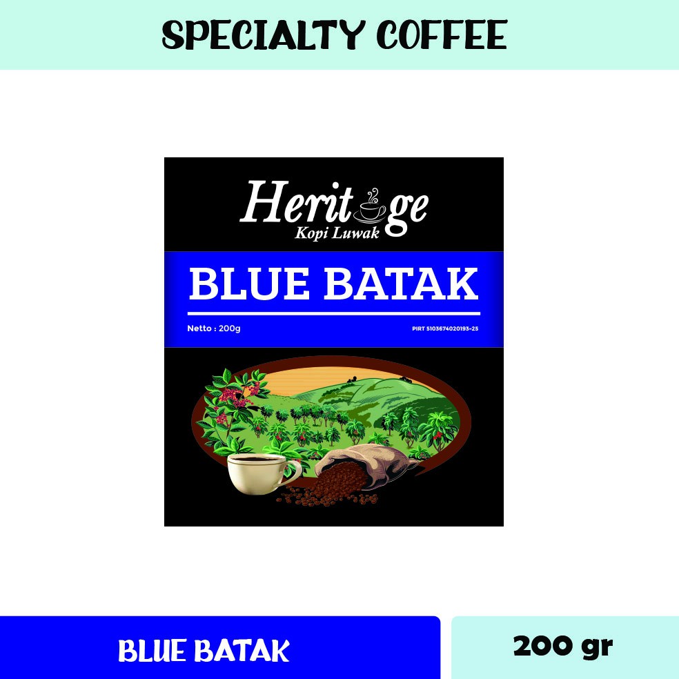 Kopi Blue Batak 200 gr