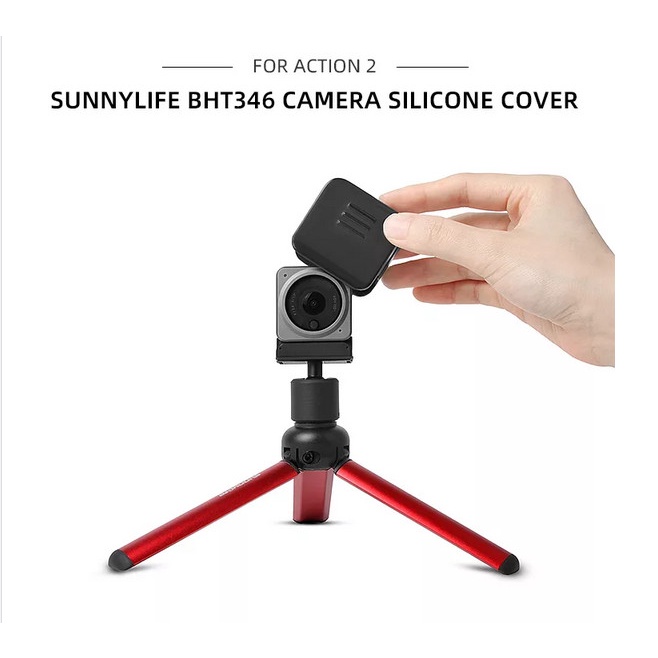 Sunnylife Protective Camera Lens Cover Silicone for DJI Action 2