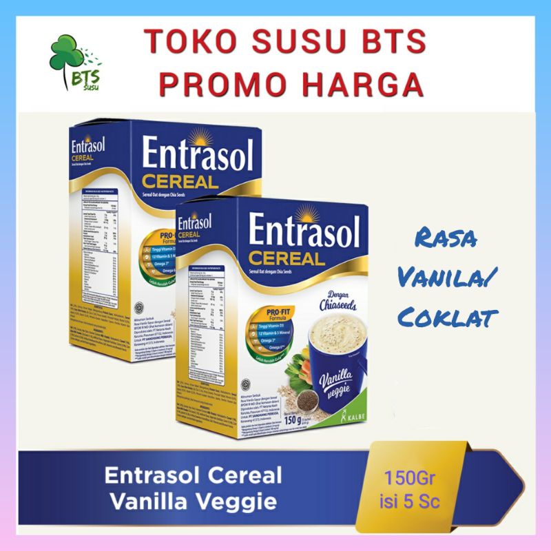 

BTS - Entrasol Cereal quick start coklat vanila quickstart