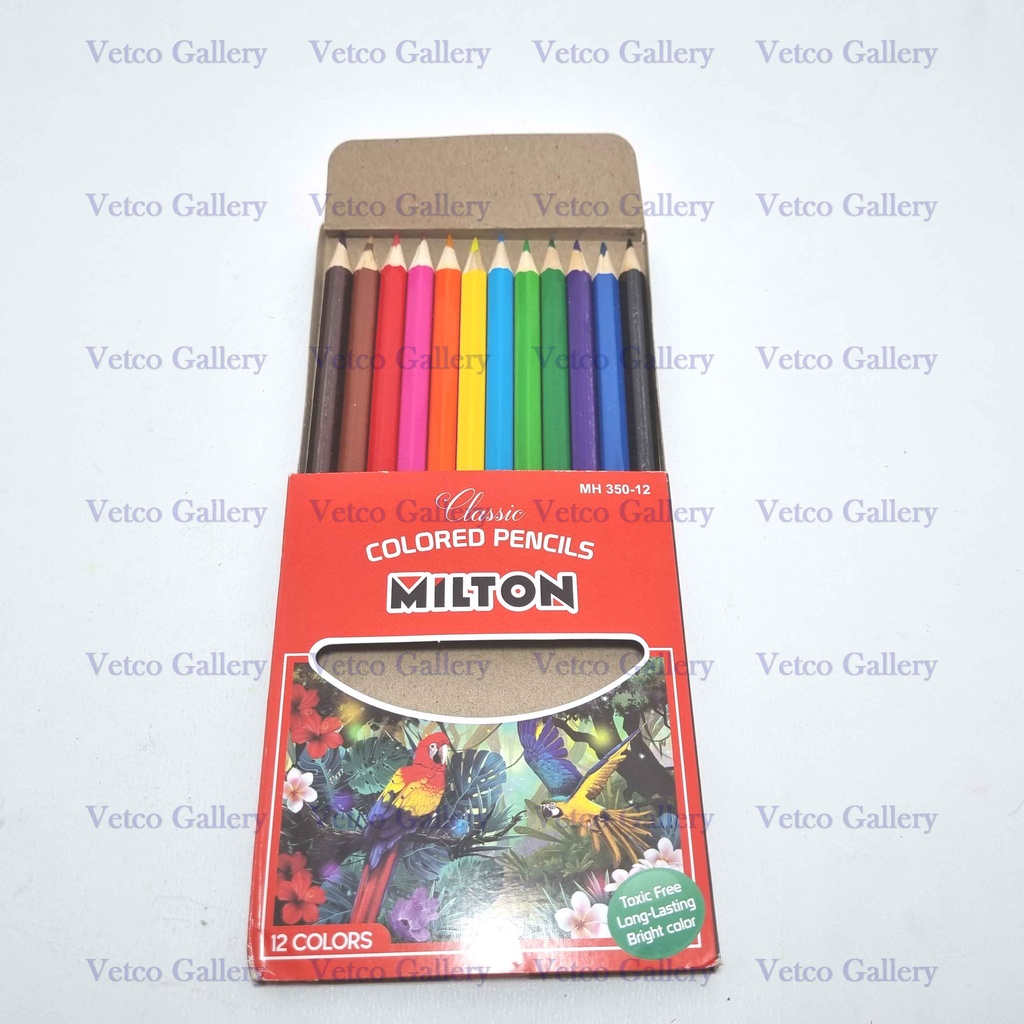 

Pensil warna pendek 12 pcs - Coloring pencil menggambar mewarnai anak