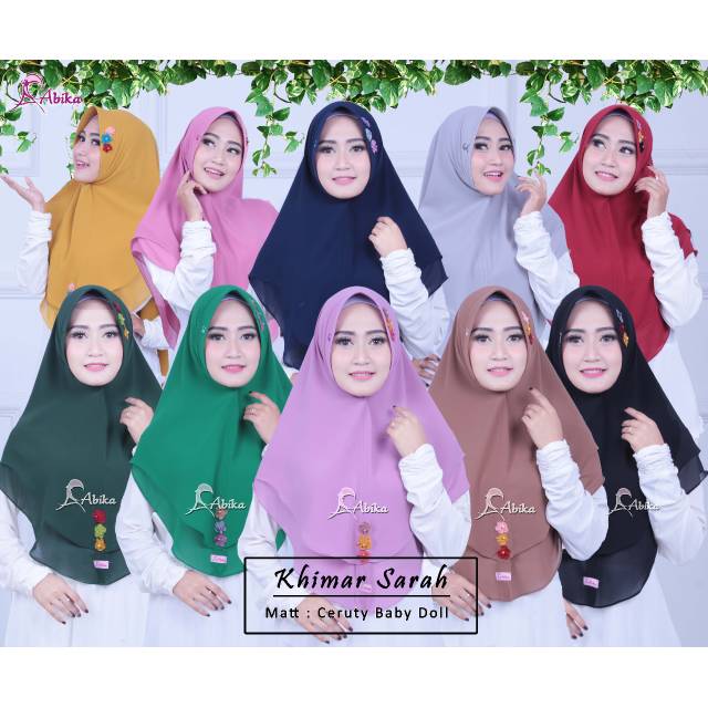 Khimar sarah By abika hijab