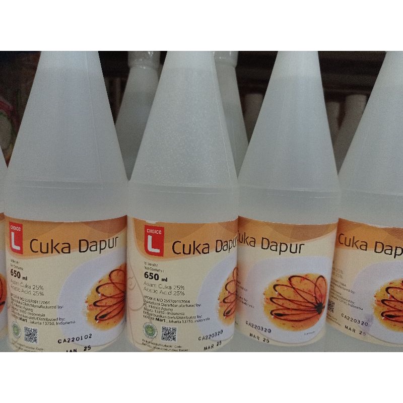 

CUKA DAPUR DUA BELIBIS/CHOICE L/MAYA 650ML