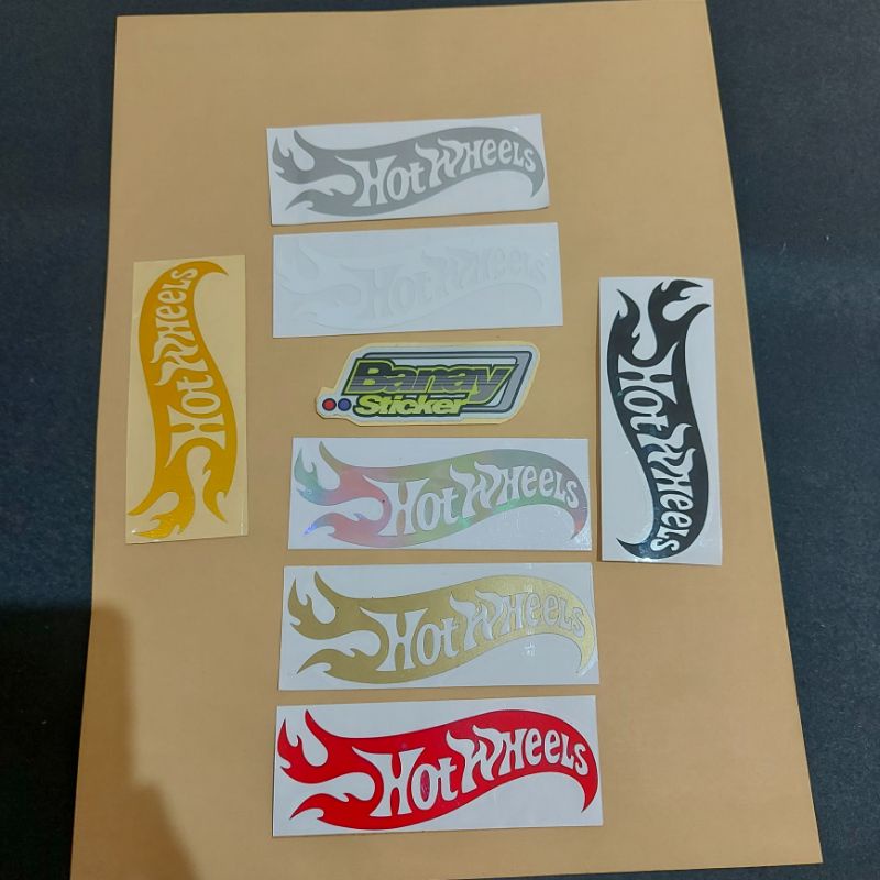 STICKER HOTWHEELS CUTTING