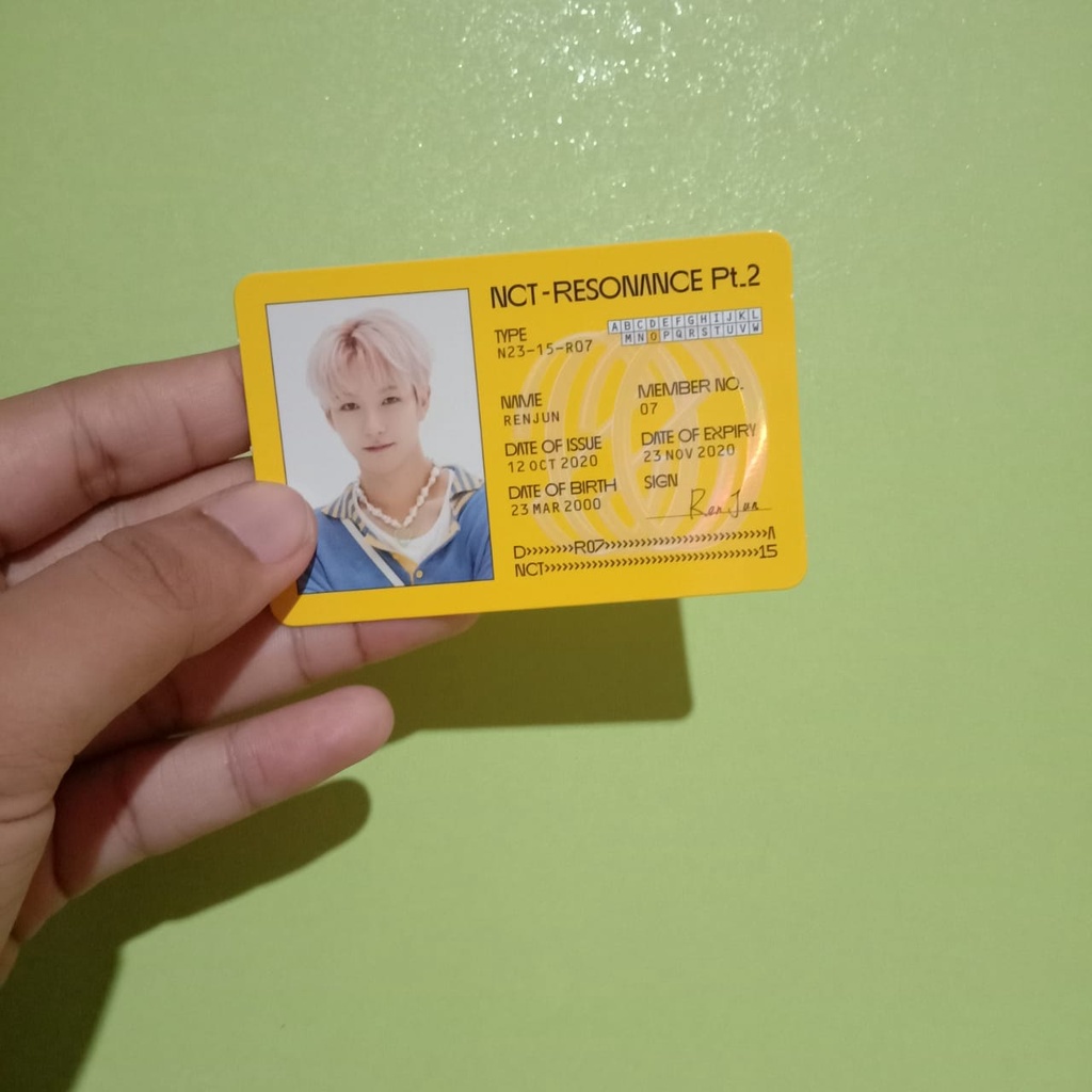 Renjun Resonance ID Card