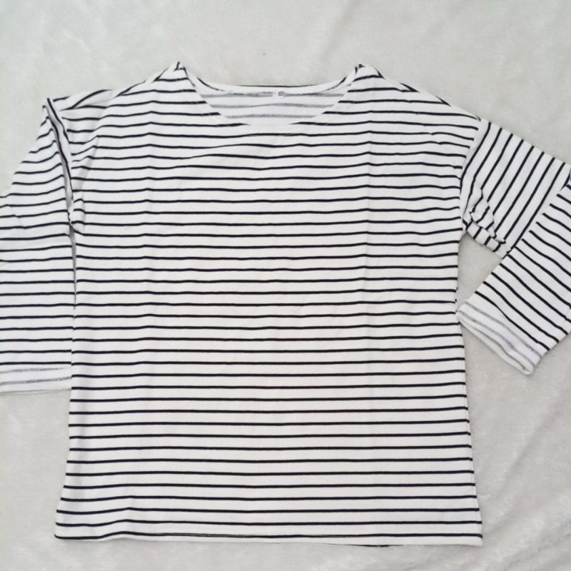 Blus VIRGINIA Motif garis