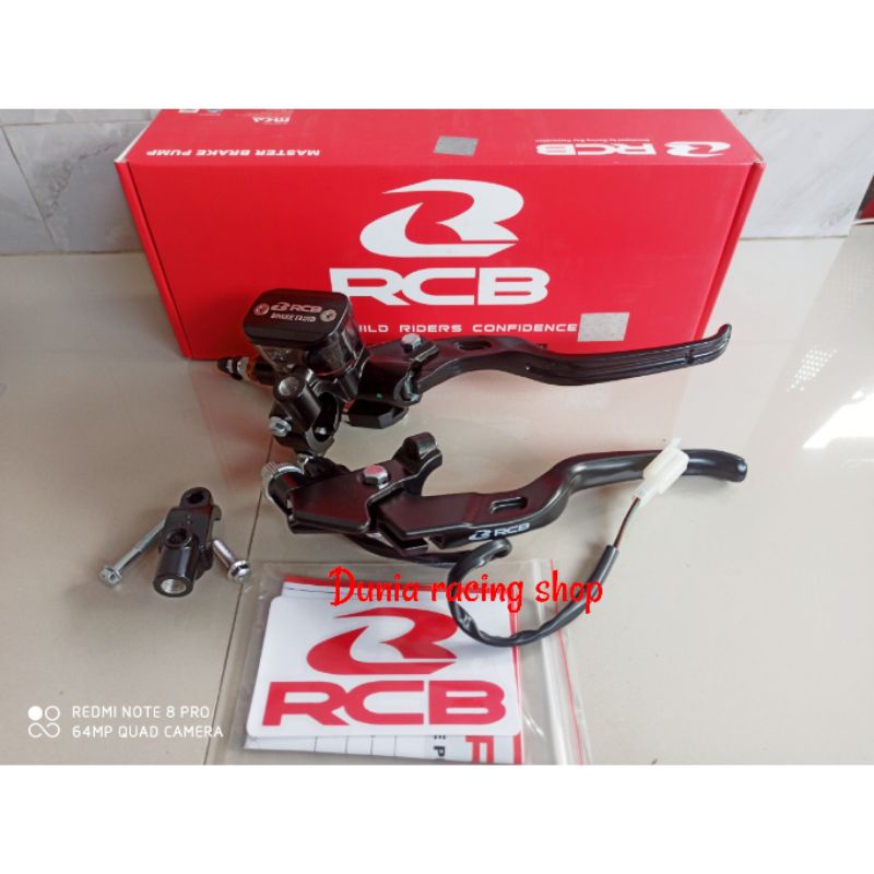 Master rem RCB kanan sama Handle kiri Cable kopling RCB asli dan original RCB