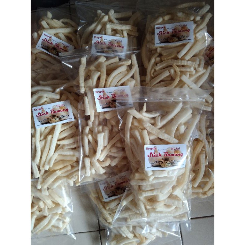 

Krupuk Stick Bawang cap NY. SRI 100 gram