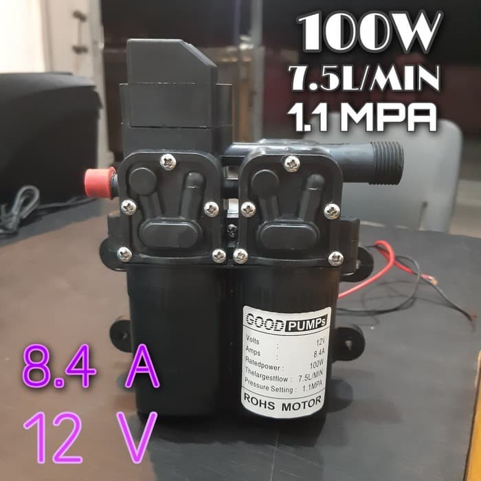 Pompa air dc 12v tekanan tinggi