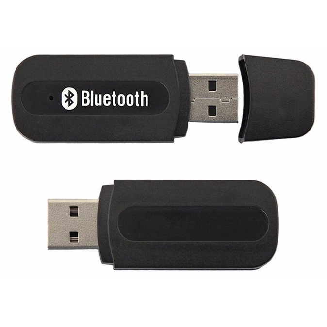 Wireless Bluetooth Receiver Mobil BT-163 - Hitam