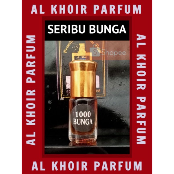 MINYAK WANGI SERIBU BUNGA ASLI BIBIT MURNI