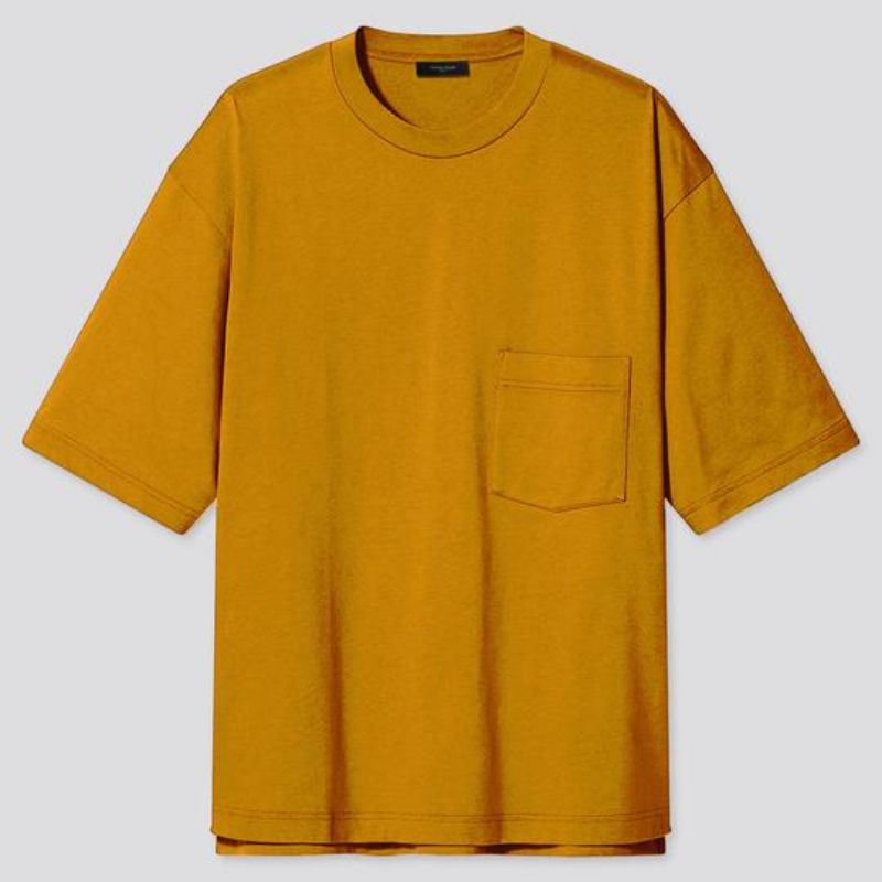 kaos oversize poket polos