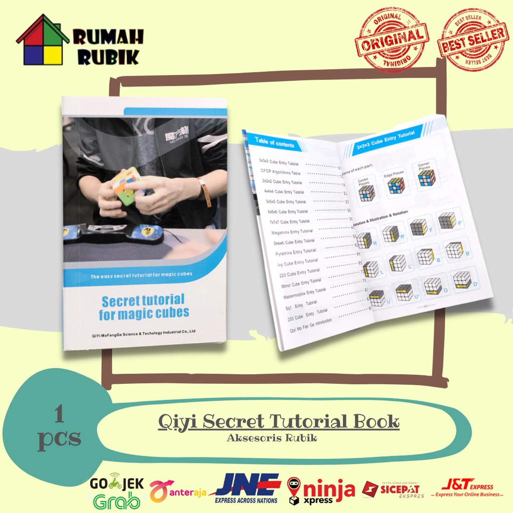 Secret Book Tutorial for Magic Cube - Qiyi Tutorial