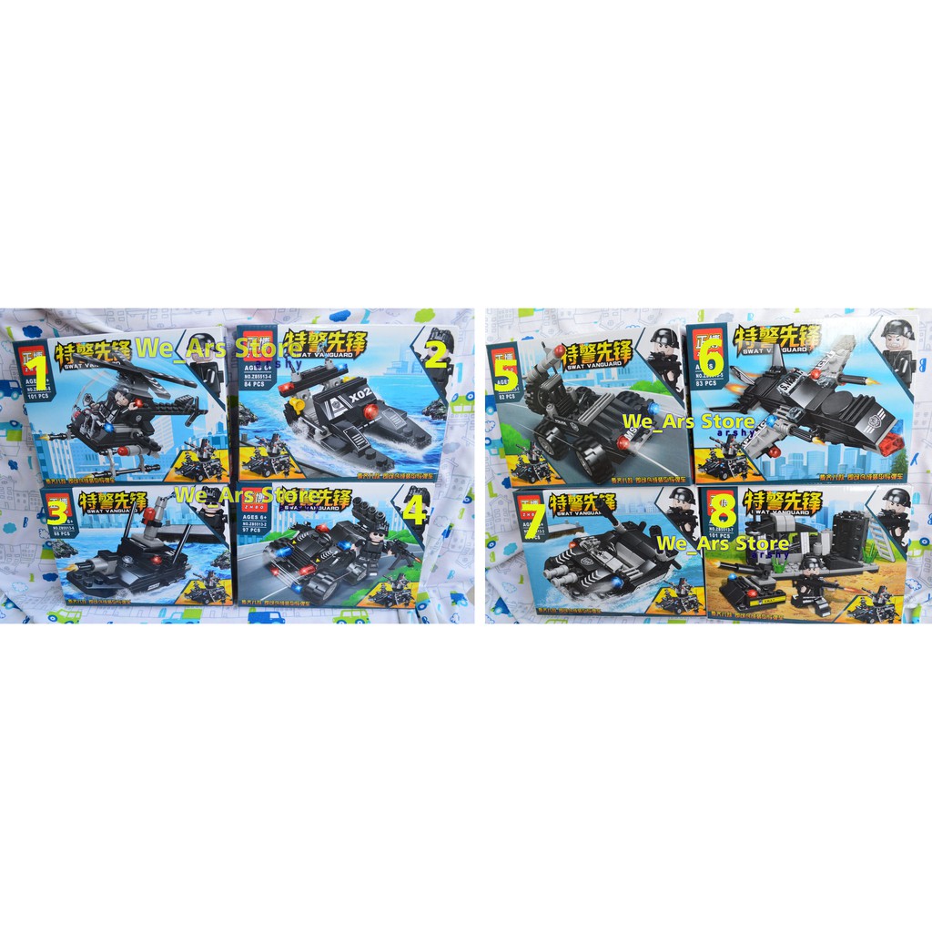 Lego SWAT VANGUARD " Lego Polisi Swat Vanguard "