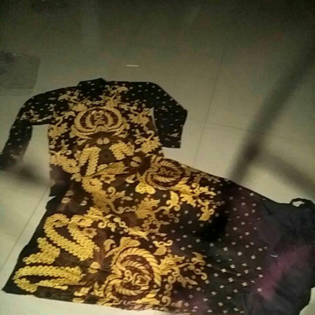 Batik Couple / Sarimbit Gamis Gayatri Katun Baloteli
