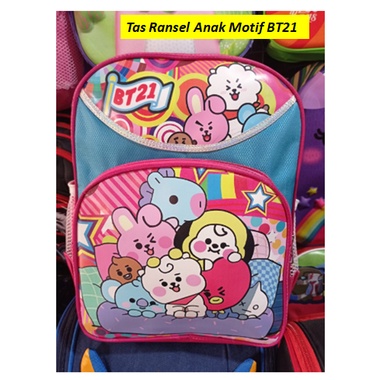 TAS RANSEL ANAK MOTIF BT21