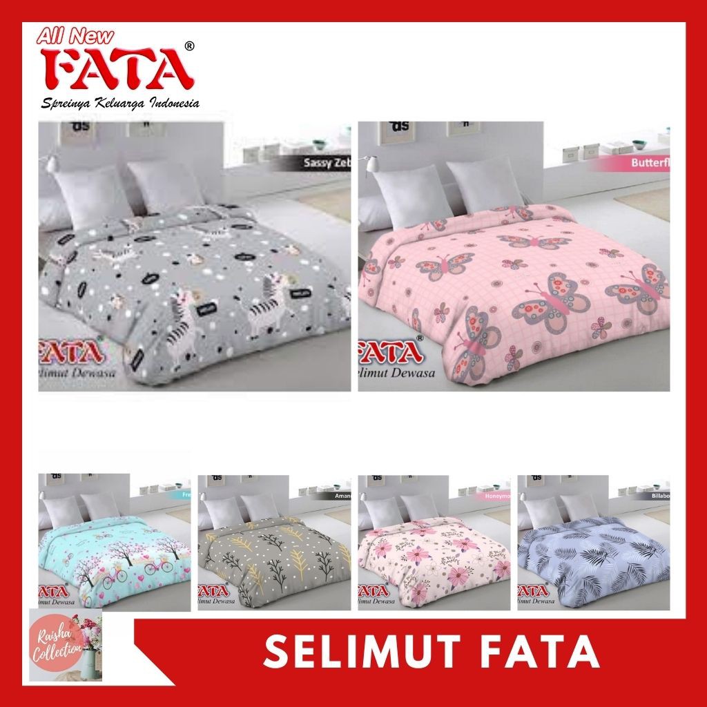 RC BUY ONE GET ONE FREE SELIMUT FATA JUMBO UKURAN 200x200