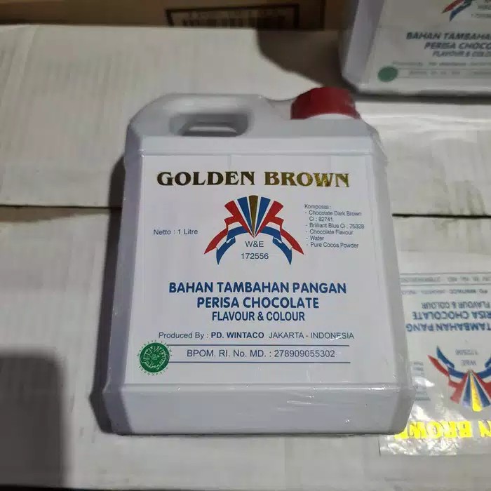 

GOLDEN BROWN Pasta Coklat Flavour Colour 1kg