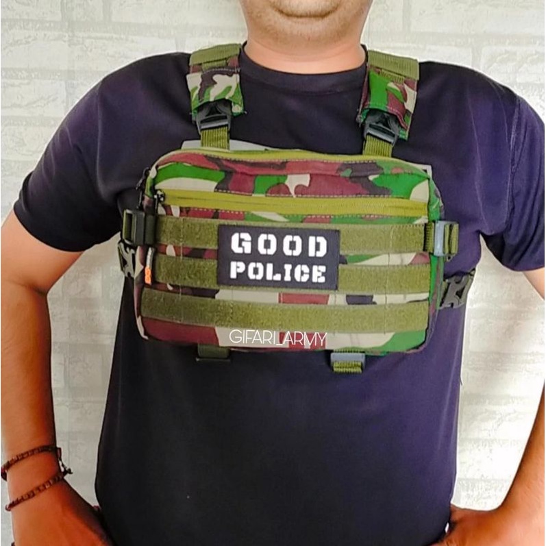 (COD)TAS DADA/CHEST BAG/CHEST RIG/ARMY/TNI TERMURAH TERBARU