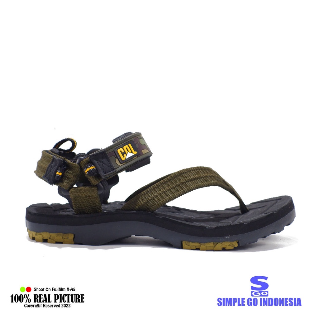 Barnett Vado King - Sandal gunung jepit pria slide | Sendal hikking japit tali velcro cowok bahan karet nylon webing kuat 39-43