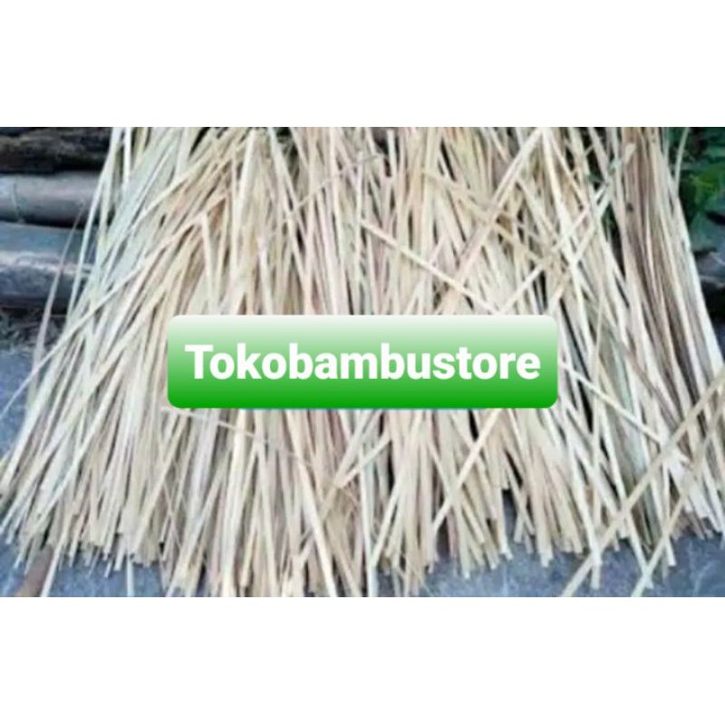 Iratan bambu P 80 cm L 1,5 cm isi 70 lembar-az