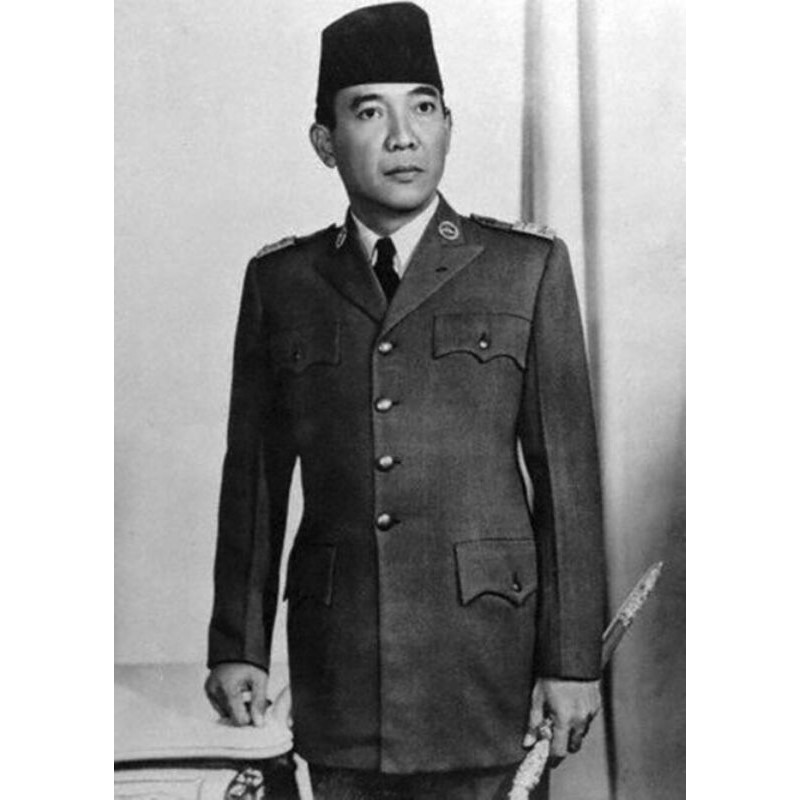 

Poster Presiden Ir. Soekarno Bungkarno Bung Karno 20x30 - 32x47 cm