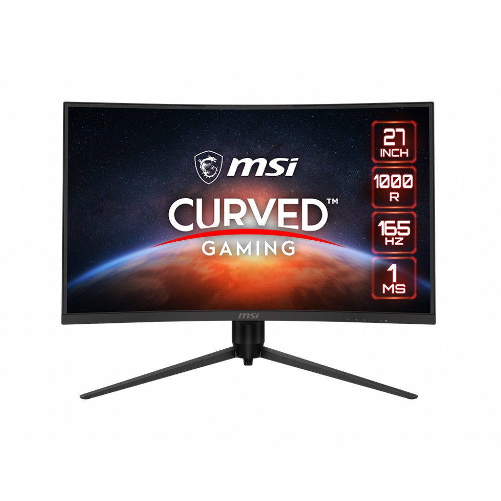 LED MSI OPTIX G271CQP 27&quot; Curve 1000R 2K 165hz 1ms | Gaming Monitor