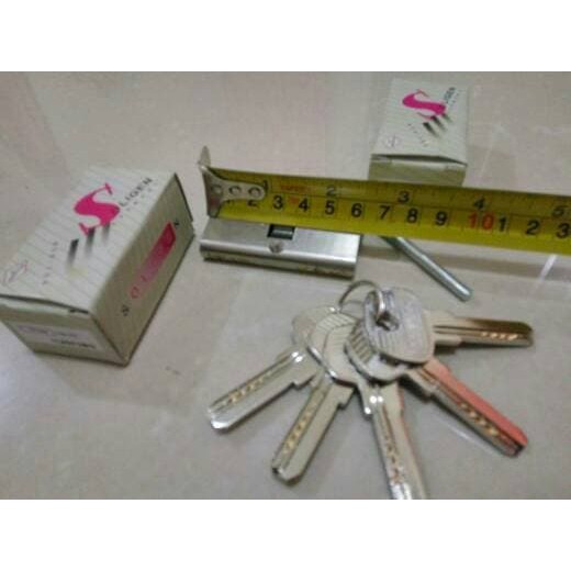 Silinder Kunci Besar Kuningan 60mm Soligen Slinder