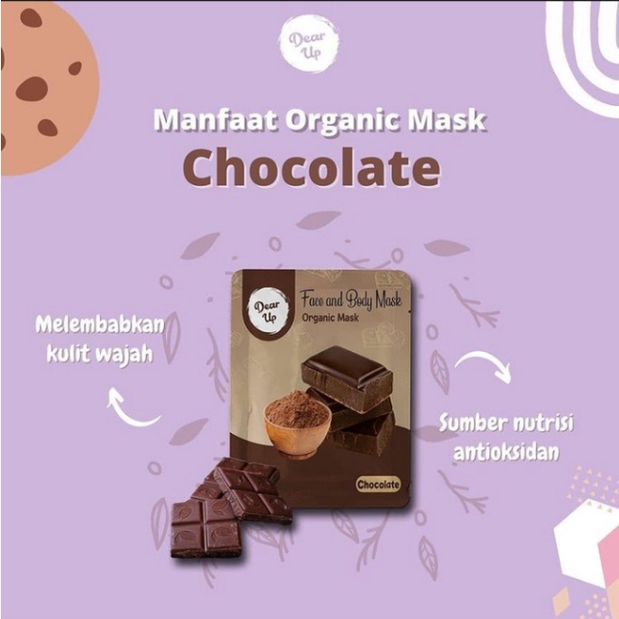 Dear Up Organik Masker 20gr BPOM