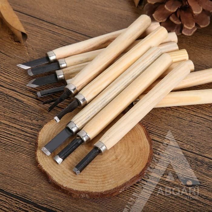 UKIR-ALAT- PAHAT BUBUT MINI / PISAU BUBUT MINI / MINI LATHE BLADE / BOBOK KAYU -ALAT-UKIR.
