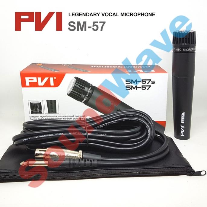 Pvi Sm 57 Microphone Tak Dut Mikrofon Gendang Mic Kendang Mik 57S