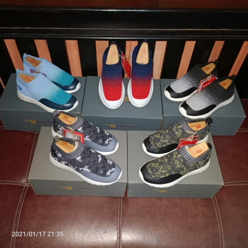 Wakai Kids GYOU Sepatu Anak Slip On Original