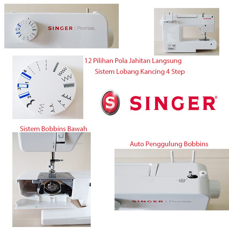 Mesin Jahit SINGER 1408 PROMISE Portable