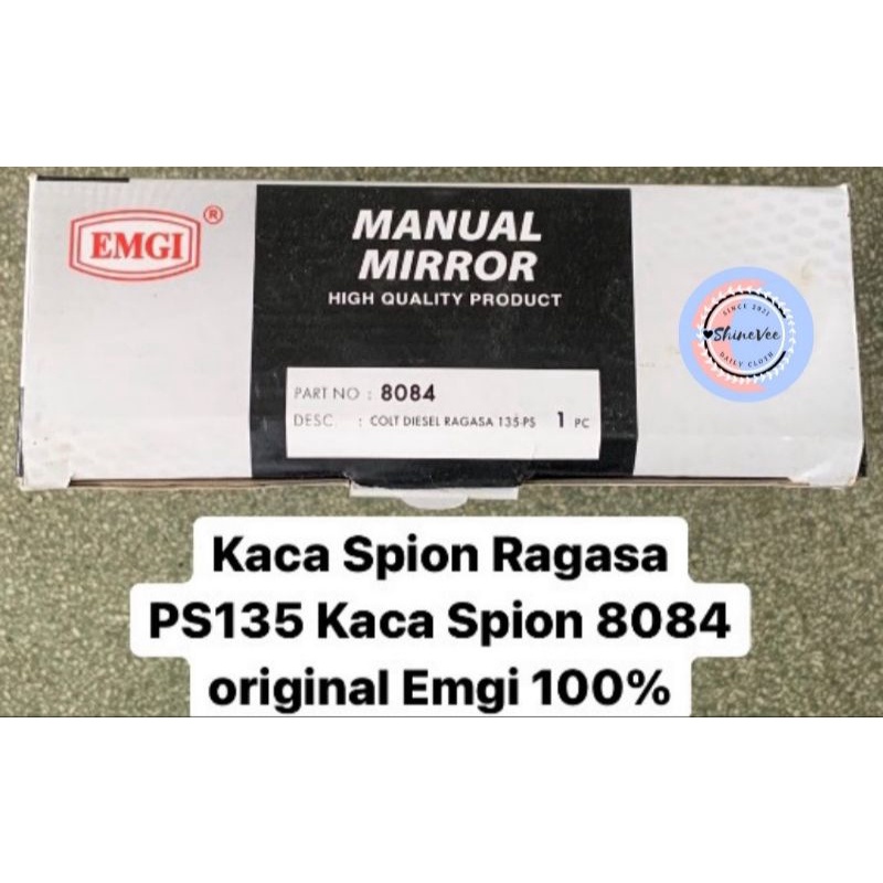 Kaca Spion Ragasa PS135 / Kaca Spion Truk / Kaca Spion 8084 / Kaca Spion Merk Emgi Original