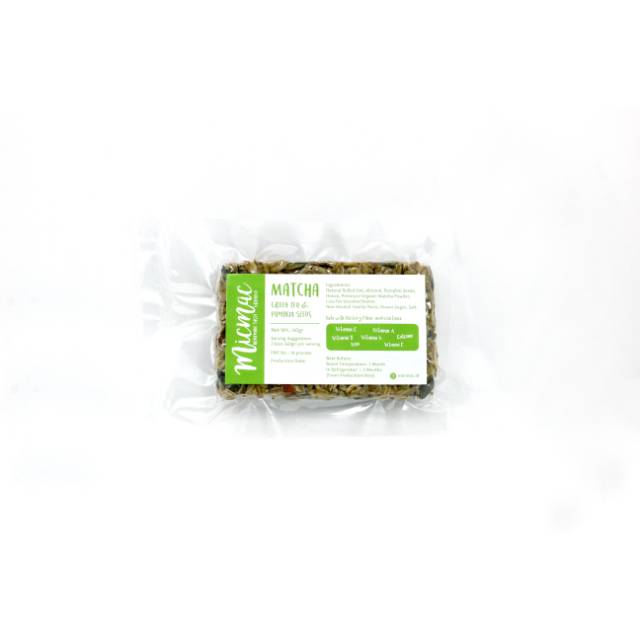 

MicMac Matcha Granola Bar