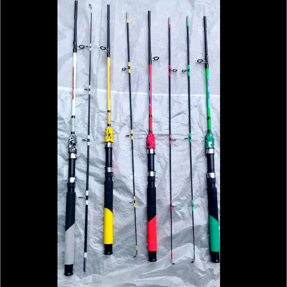 [ TERMURAH ] Joran Sambung 2 Solid Fiber Kuat 165CM / 180CM