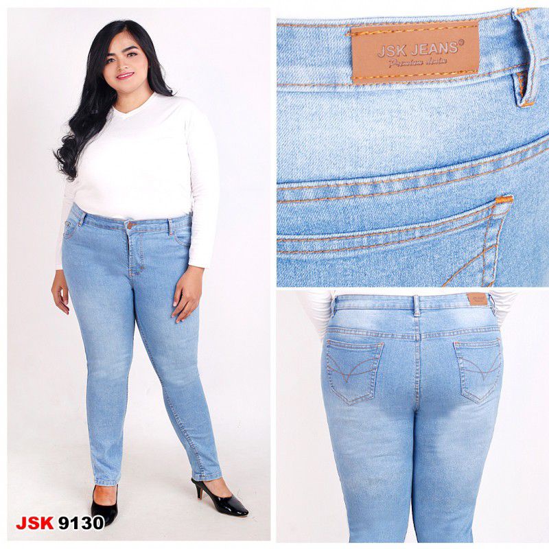 Celana Jeans Wanita Jumbo Skinny Levis Ukuran Besar | Jins Panjang Cewek