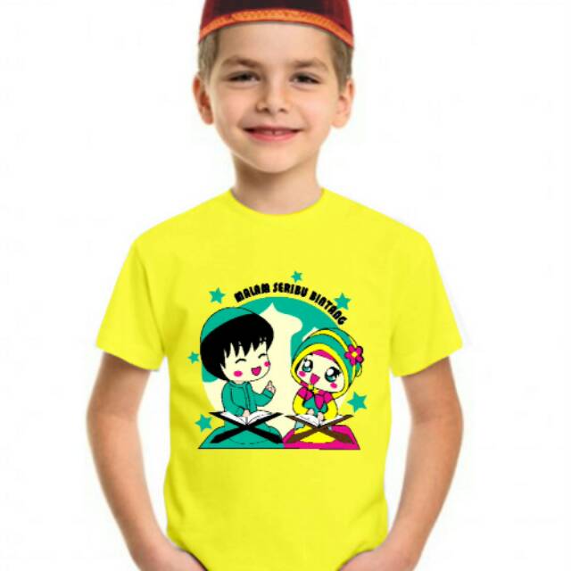 DISTRO KAOS ANAK BY TSAIBY KARAKTER MUSLIM